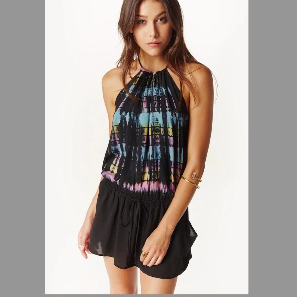 Blue Life Island Life Halter Dress
